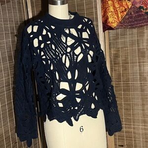 Johnny Was Crotchet sweater